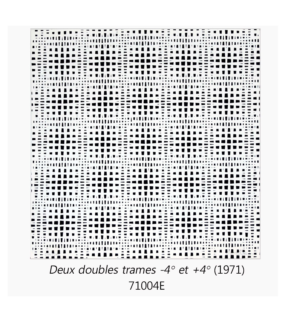 François Morellet - Estampe originale (1971)