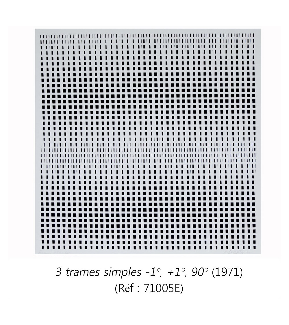 François Morellet - Estampe originale (1971)