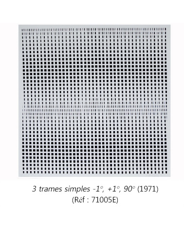 François Morellet - Estampe originale (1971)