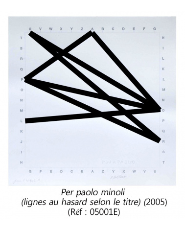 François Morellet - Estampe originale (2005)