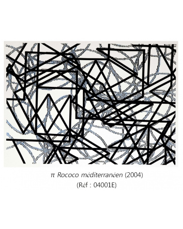 François Morellet - Estampe originale (2004)