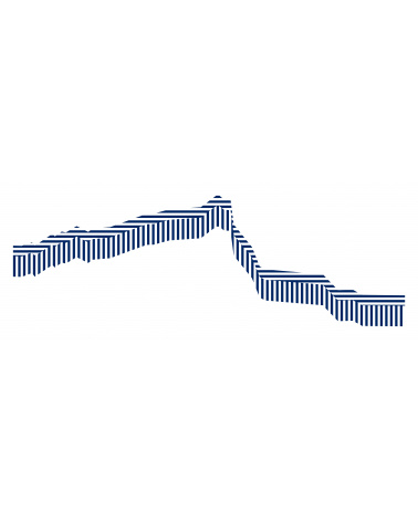 Vera Molnar - Sainte-Victoire Border Line