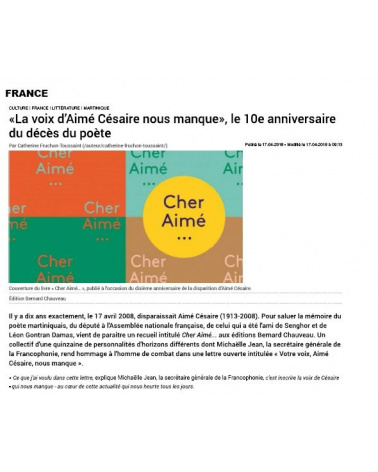 Livres Hebdo Cher Aimé