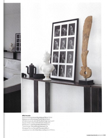 Giuseppe Penone dans Elle Décoration (juin 2018)