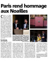 Charles et Marie-Laure de Noailles dans Var-Matin