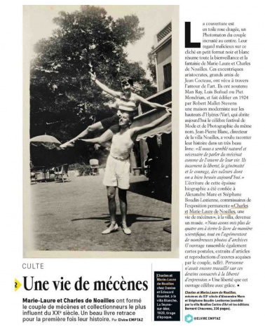 Charles et Marie-Laure de Noailles dans Grazia