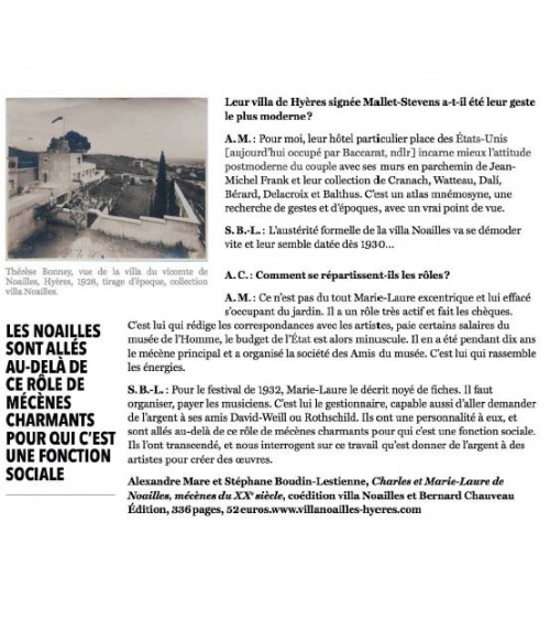 Charles et Marie-Laure de Noailles Art Newspaper