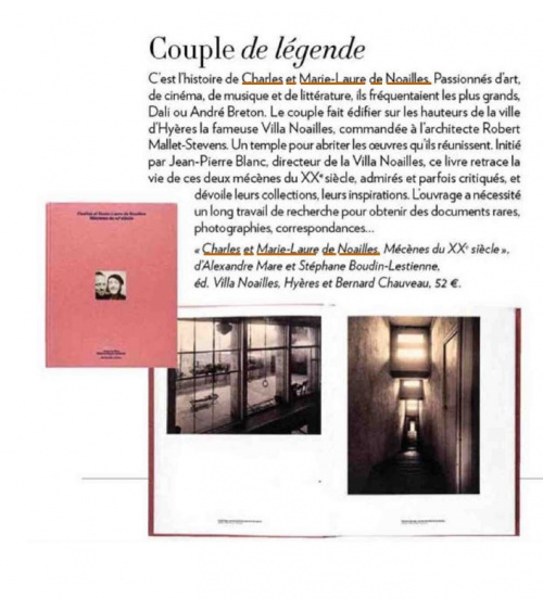 Charles et Marie-Laure de Noailles dans Paris Match