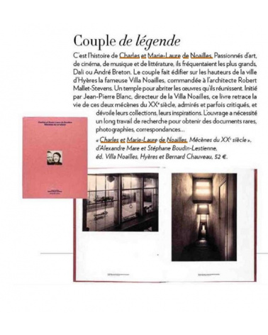 Charles et Marie-Laure de Noailles dans Paris Match