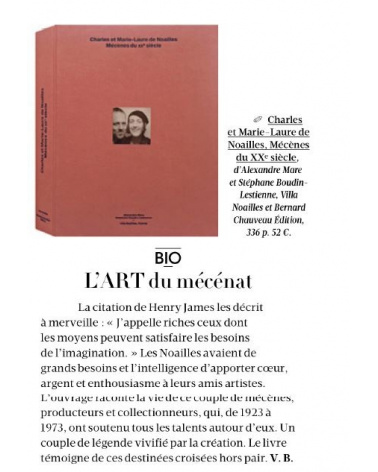 Charles et Marie-Laure de Noailles dans Madame Figaro