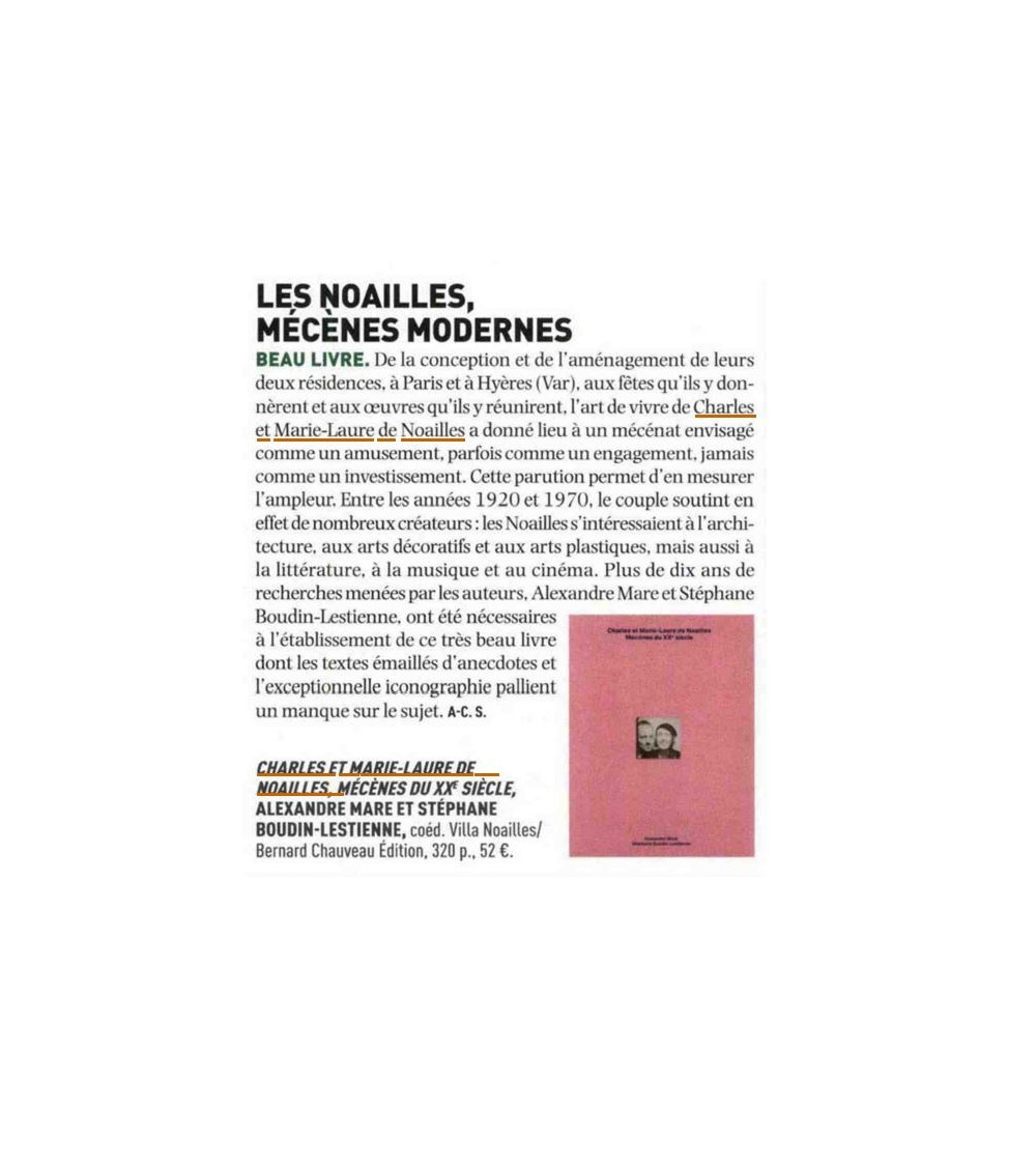 Charles et Marie-Laure de Noailles - Journal des Arts