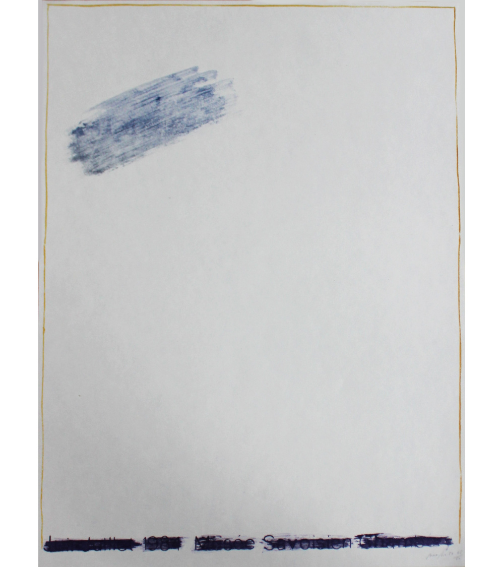 Pierrette Bloch - Silkscreen print