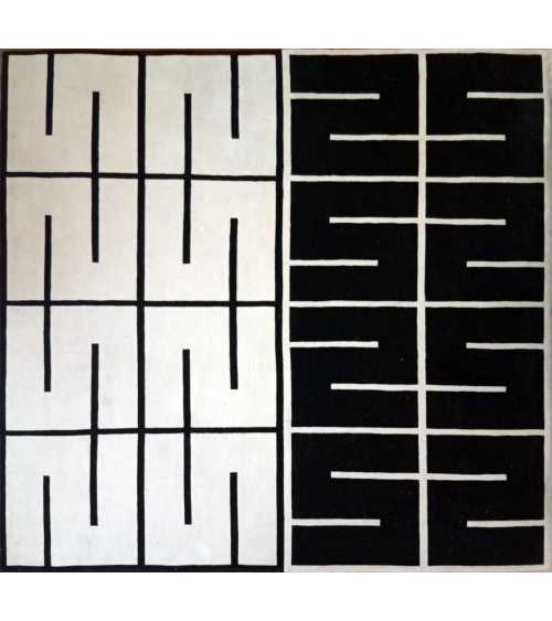 Tapis Fluctuation - fils de laine