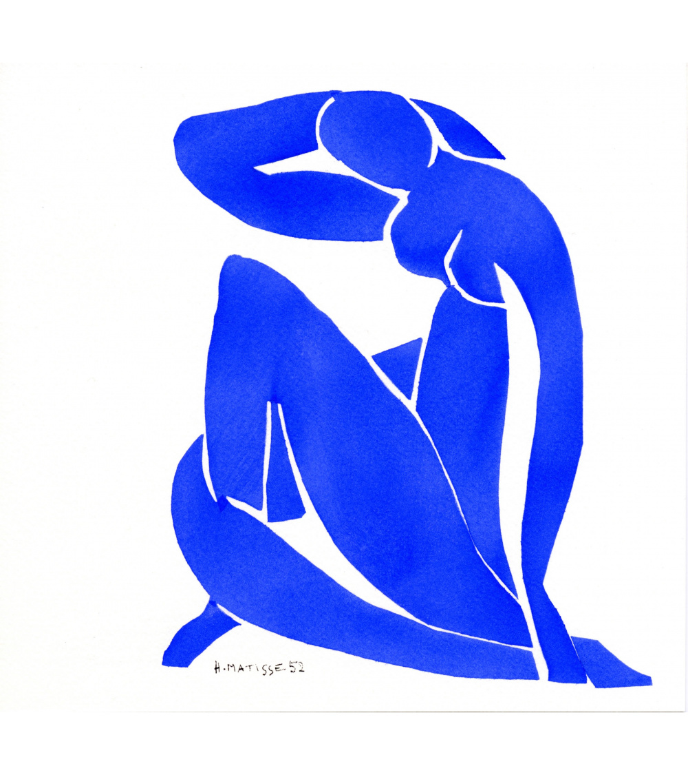 Henri Matisse - Nu bleu II - Grand format