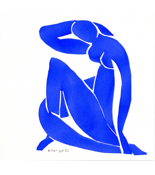 Henri Matisse - Nu bleu II - Large size