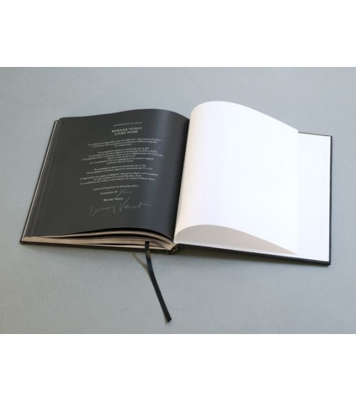 Bernar Venet - Livre noir - édition limitée