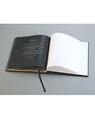 Bernar Venet - Livre noir - édition limitée