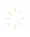 Robert Barry - One Hundred Golden Circles